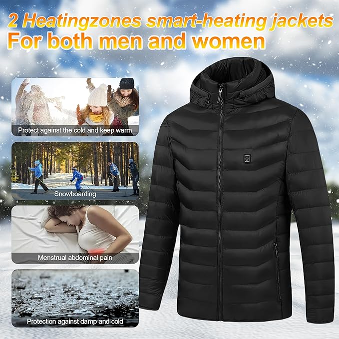 🎄Christmas Hot Sale 50% Off🎄 Heated Vest Jackets For Men And Women