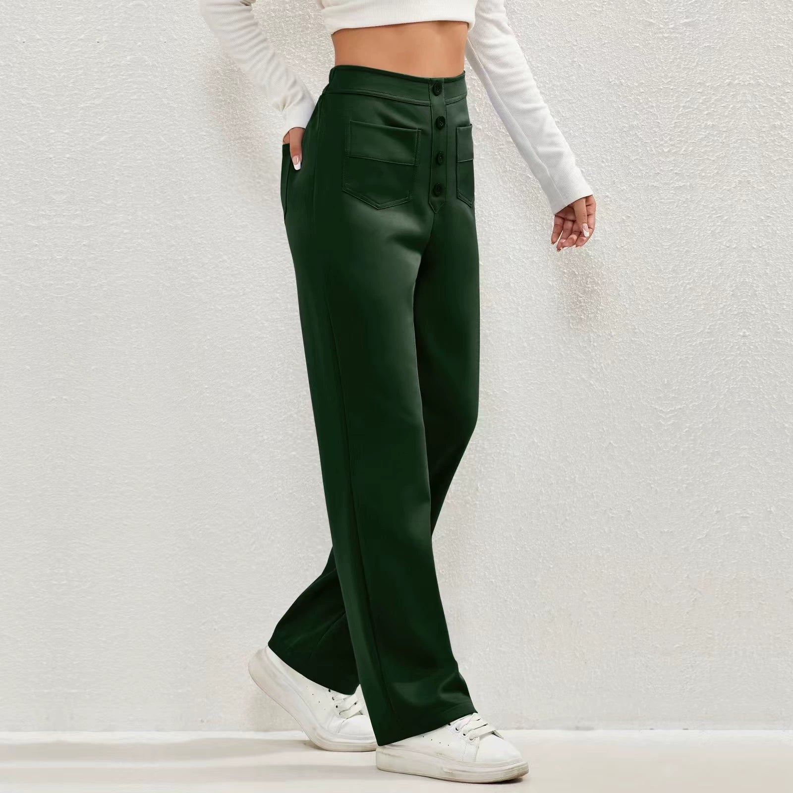 🎇2025 New Year 30% Off Promotion - LZYoehin™Women's Large Size High Waist Stretch Casual Pants