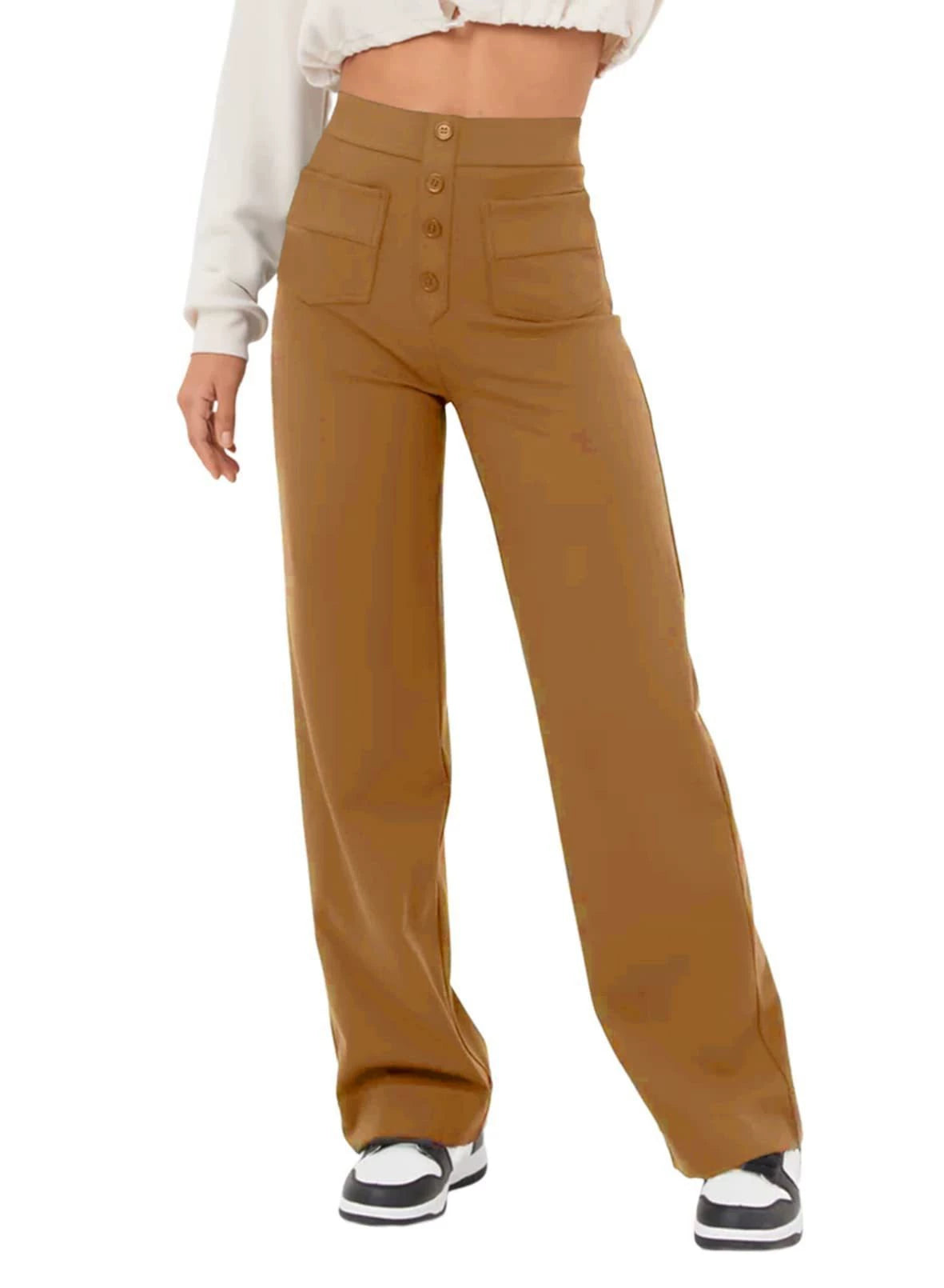 🎇2025 New Year 30% Off Promotion - LZYoehin™Women's Large Size High Waist Stretch Casual Pants