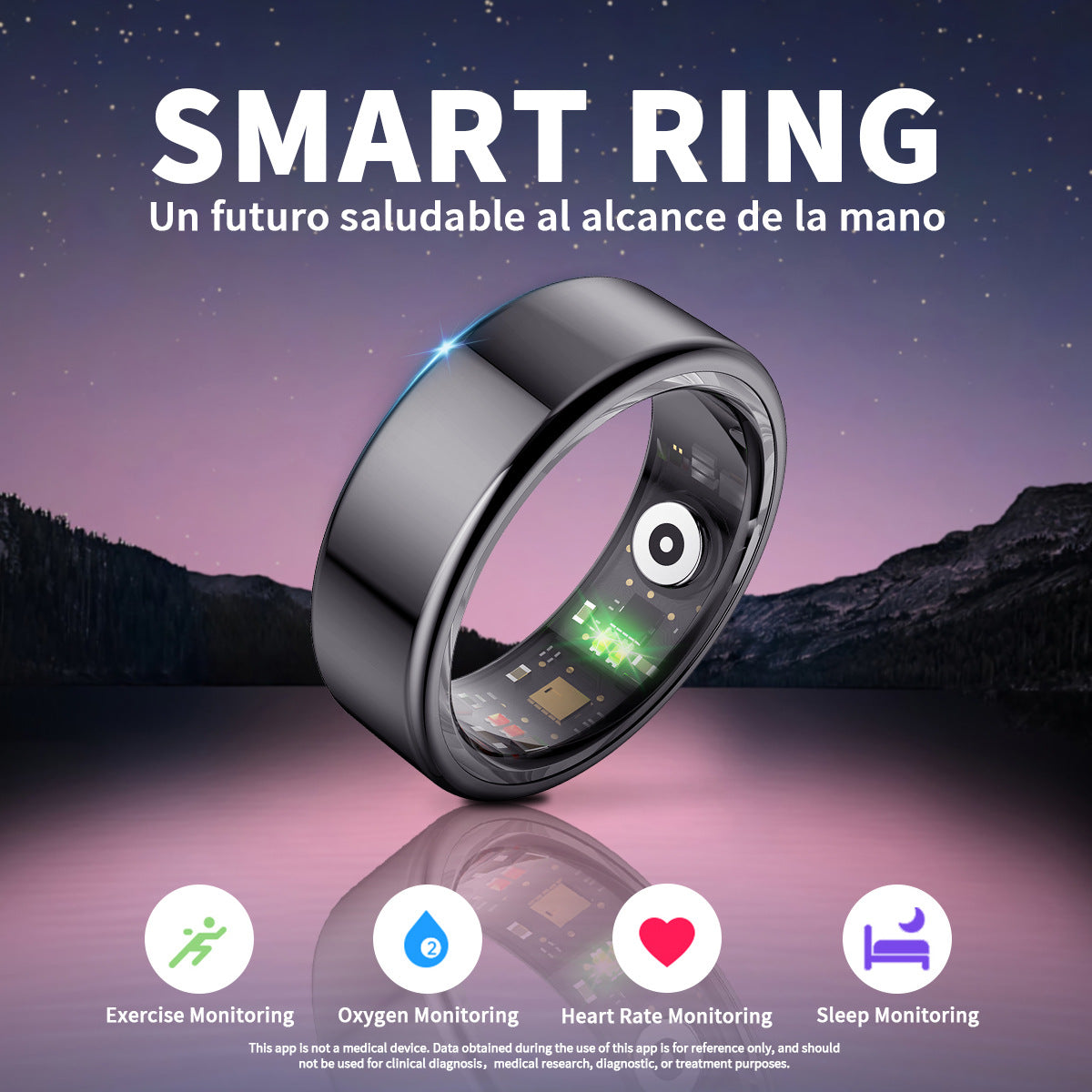 🎊Smart Wearables Sale 50% - Waterproof Smart Ring Blood Oxygen Sleep Monitoring