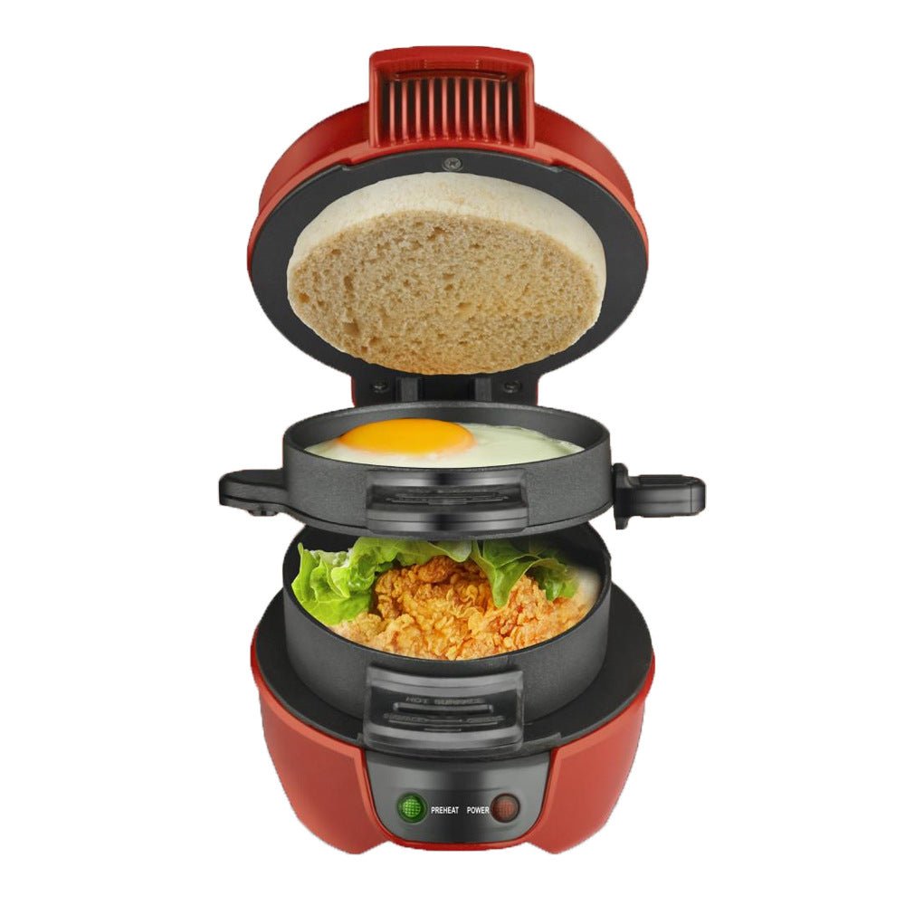 Breakfast Sandwich Maker Hamburger Machine