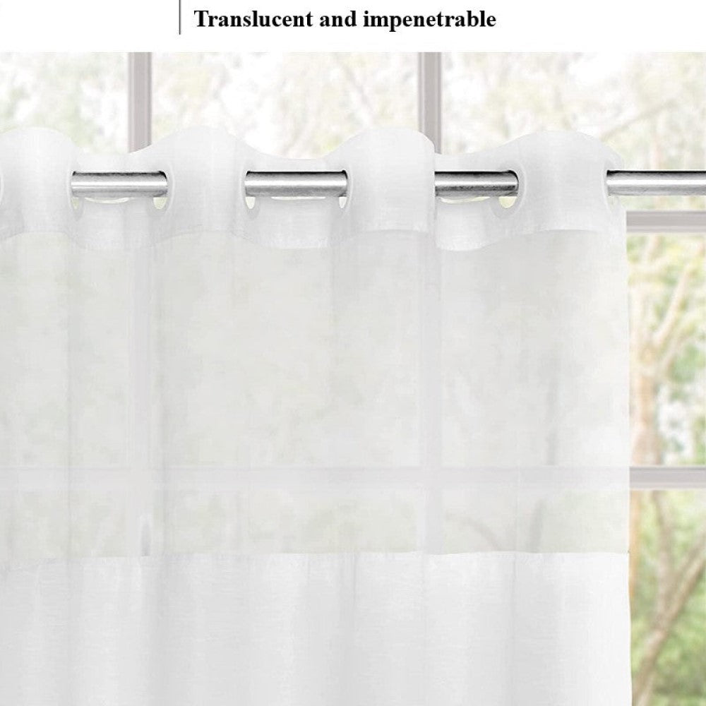 Zrodlmo™Black and white leaf bathroom curtains(Buy 2 get free shipping)