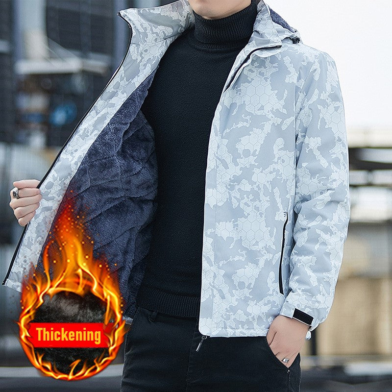 🎊Winter Funny Big Sale 30% Off -LZYoehin™Casual Windproof Fleece Jacket