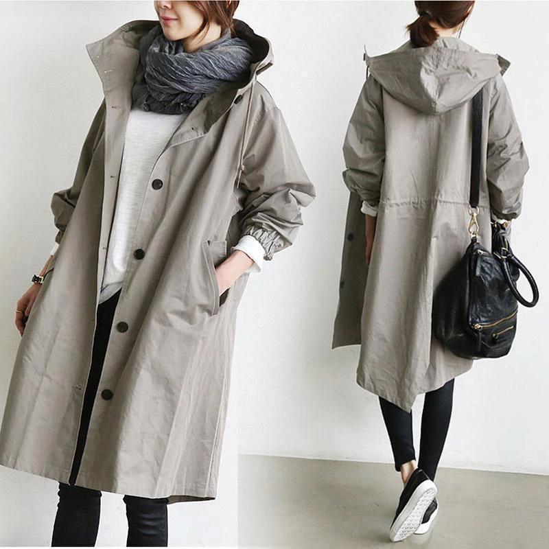 🐑Winter Funny Big Sale 30% Off -LZYoehin™Women's Casual Trench Coat(Buy ２ free shipping)