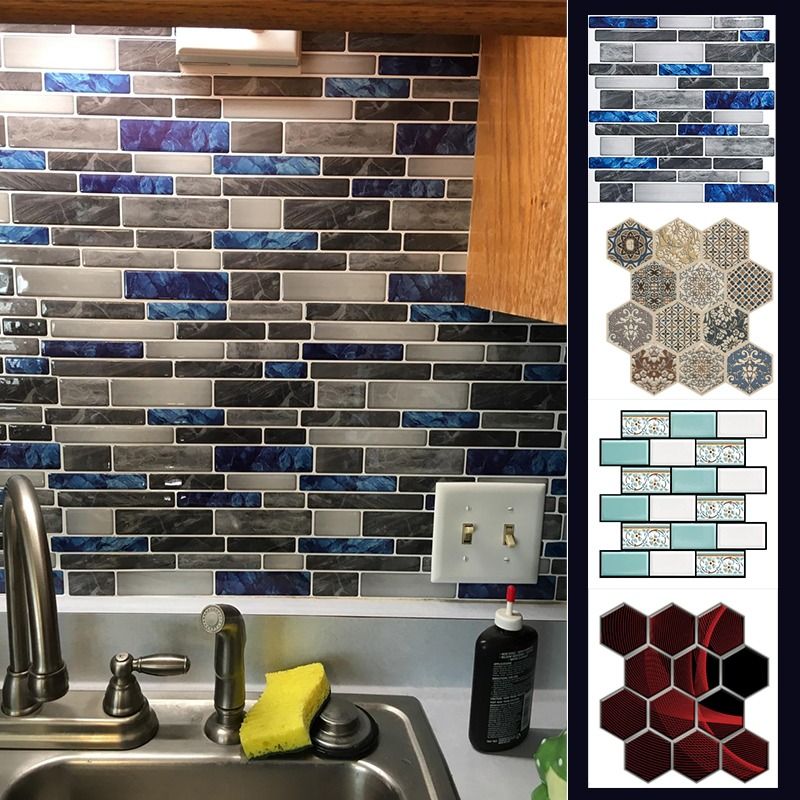 🎇2025 New Year 30% Off Promotion - LZYoehin™10 Pcs 3D Peel and Stick Wall Tiles(12x12 inches)