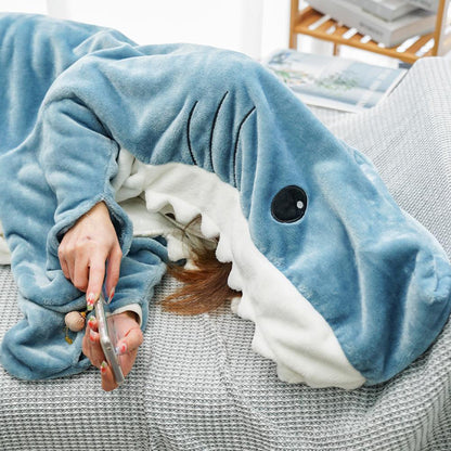 🎇2023 Love Gift 30% OFF - LZYoehin™Shark Blanket Flannel Loungewear(Buy 2 Free Shipping)