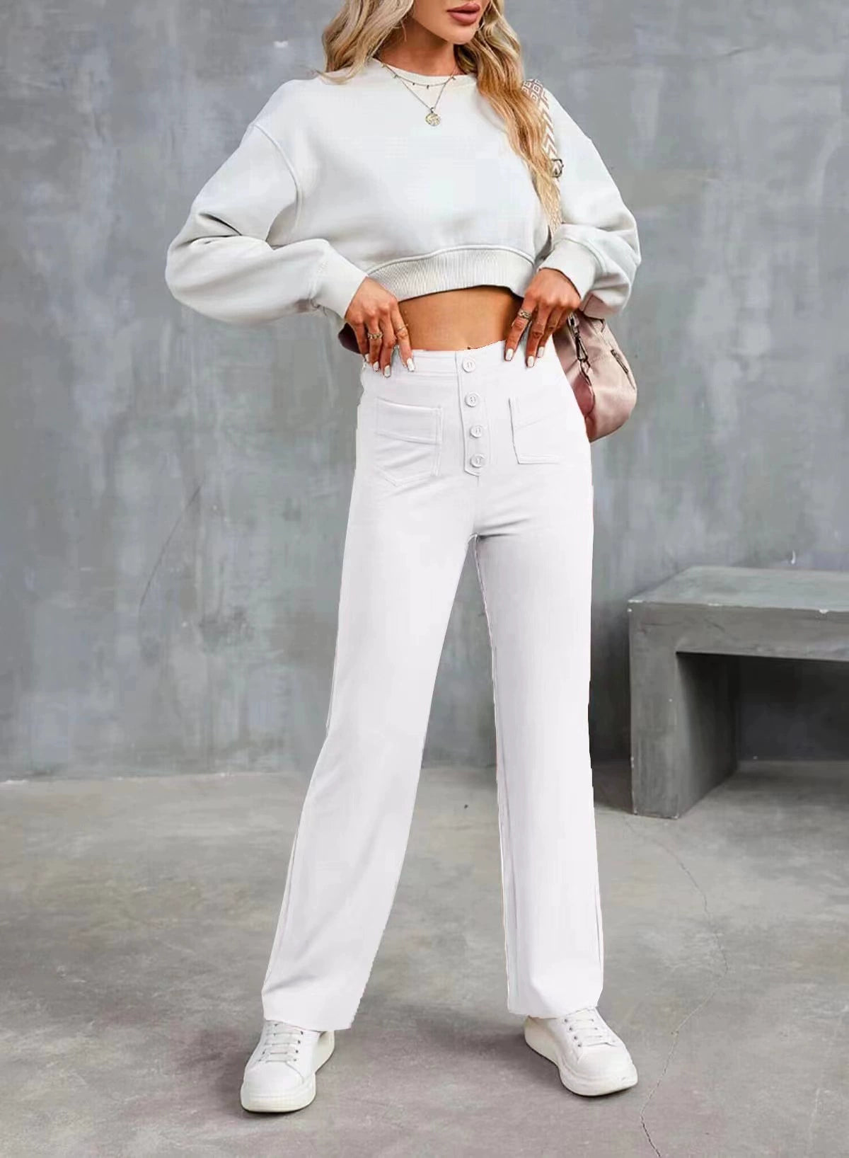 🎇2025 New Year 30% Off Promotion - LZYoehin™Women's Large Size High Waist Stretch Casual Pants