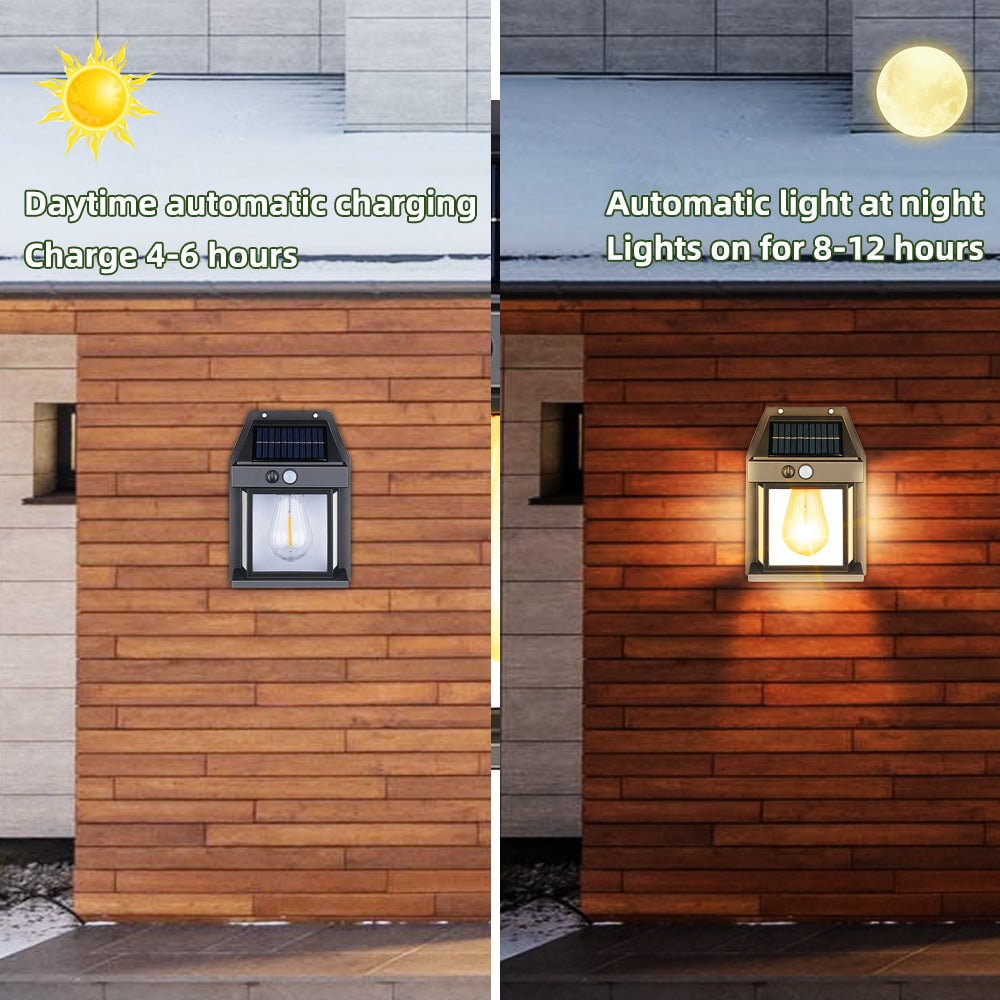 🎊Home Decoration 30% Sale - LZYoehin™Outdoor Solar Wall Lamp(Buy 4 Free Shipping)