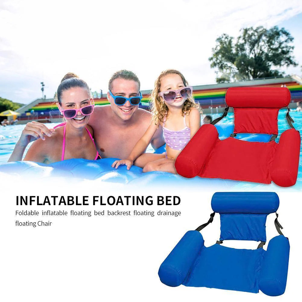 🌞Summer Big Sale 50% Off - Swimming Pool Floating Bed and Lounge Chair
