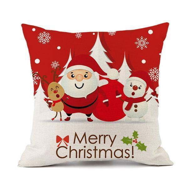 Christmas Pillow Cushion Covers