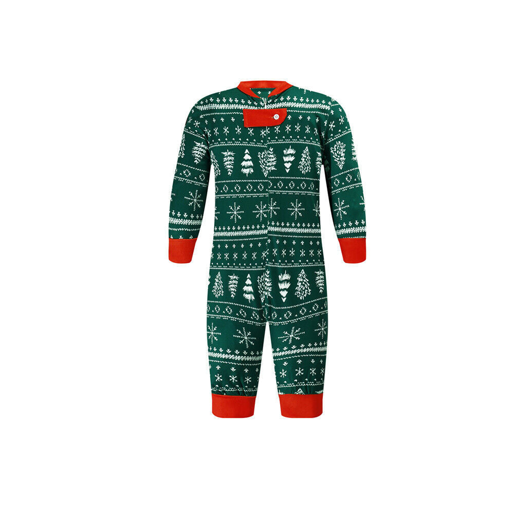 Family Matching Patterned Pajamas Sets