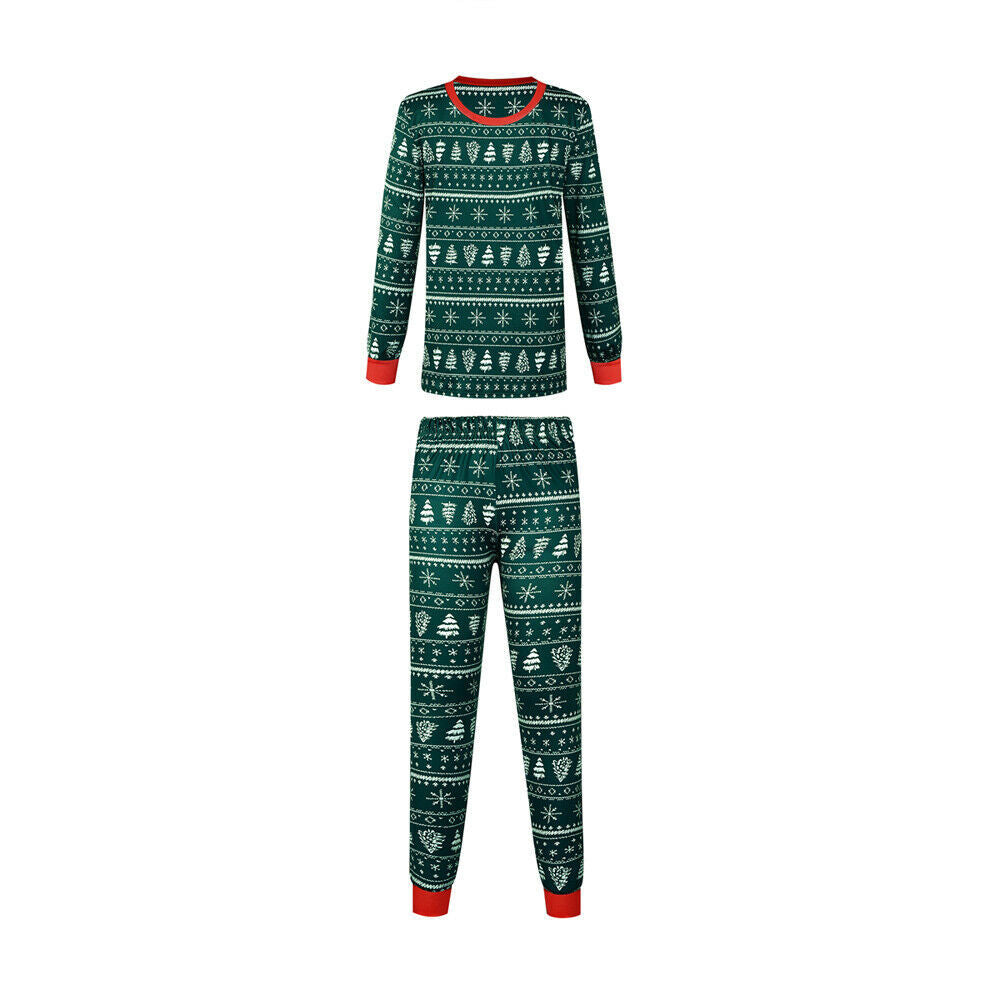 Family Matching Patterned Pajamas Sets