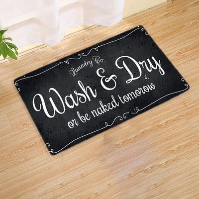 Non-Slip Floor Mat Laundry Room Mat