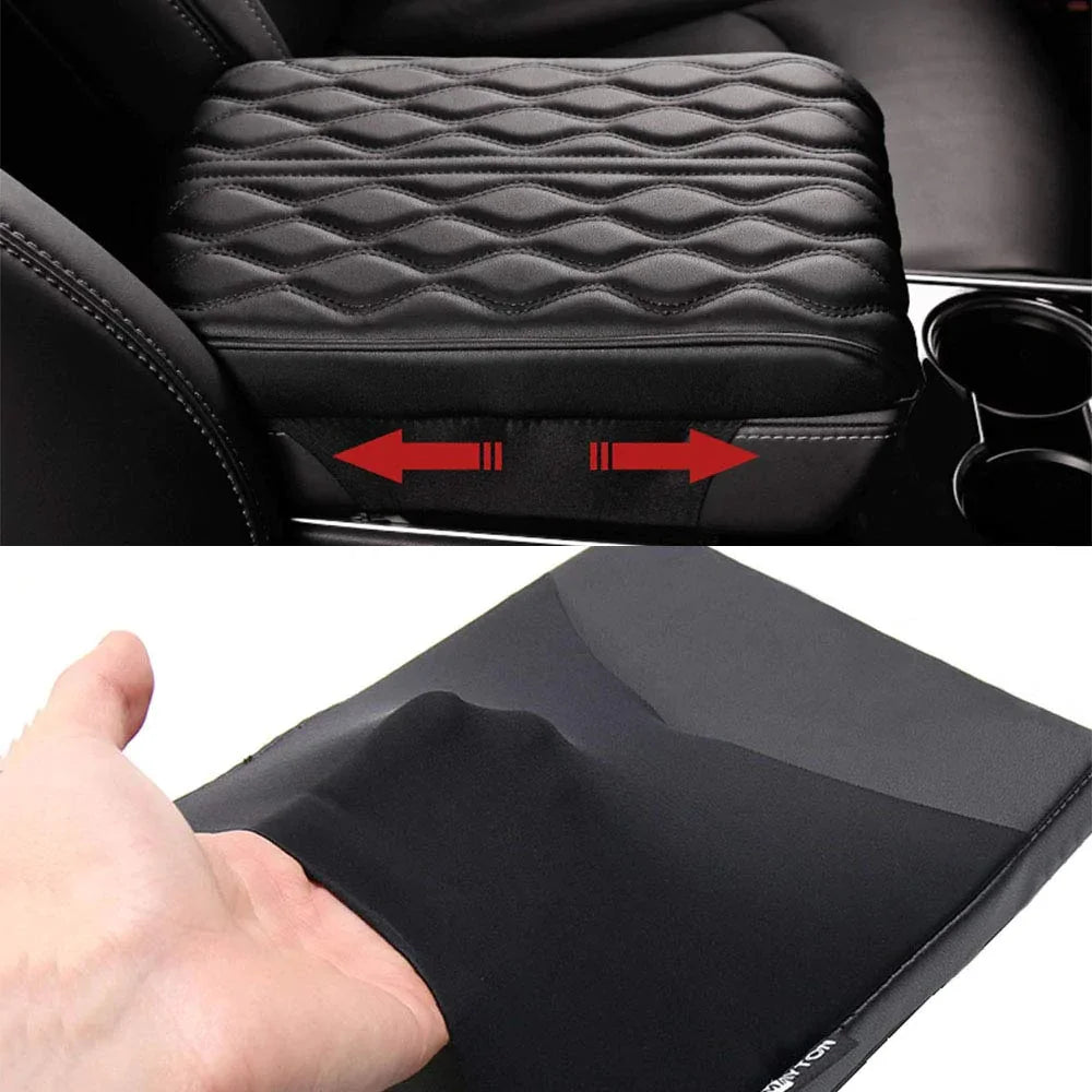 🎉Spring Cleaning Big Sale - LZYoehin™ Memory Foam Leather Car Armrest Box Pad