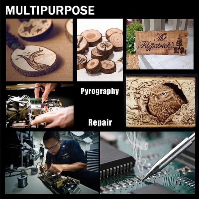 Wood Burning Pyrography Kit - 42pcs