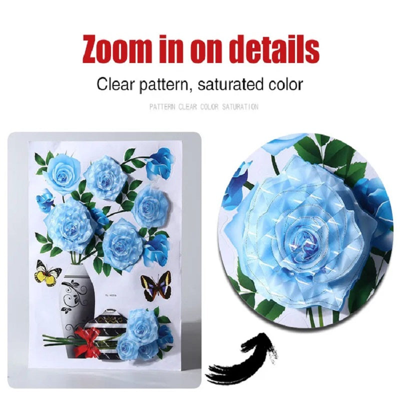 🎉Spring Clean Pre-Sale 50% OFF - 3D Sticker Plant Vase Decoration