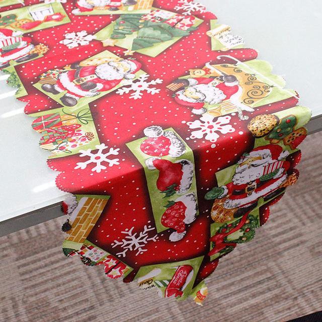 Christmas Flower Tablecloth