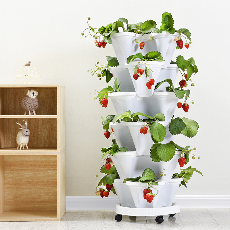 Stackable Gardening Tower(🎊 50% OFF + Buy 5 Free Shipping)