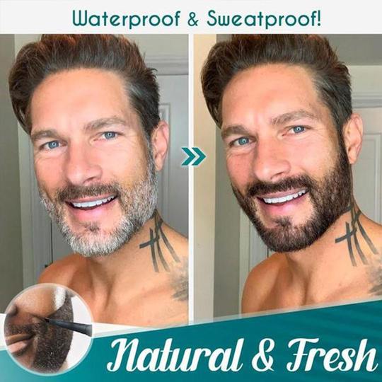 Beard Pen Beard Brush Set