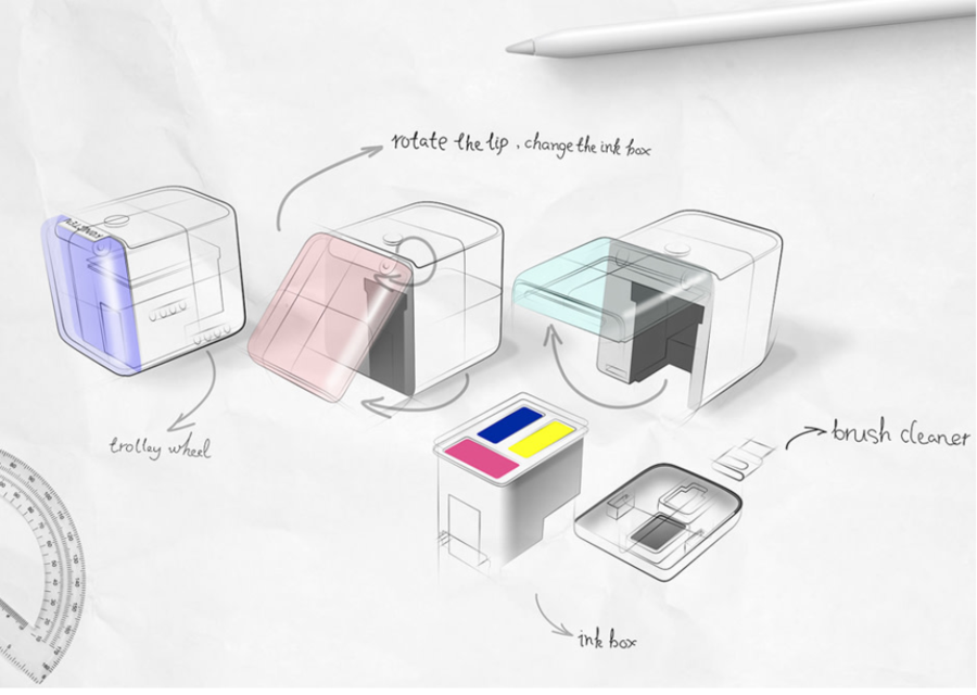 The World's Smallest Mobile Color Printer