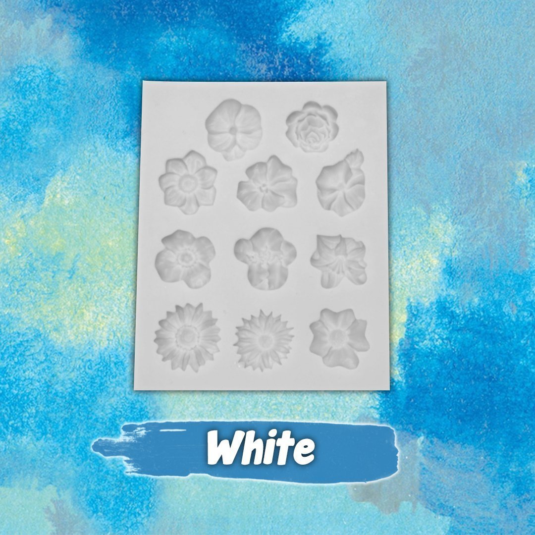 Flowers Shaped Silicone Mold Cake Border