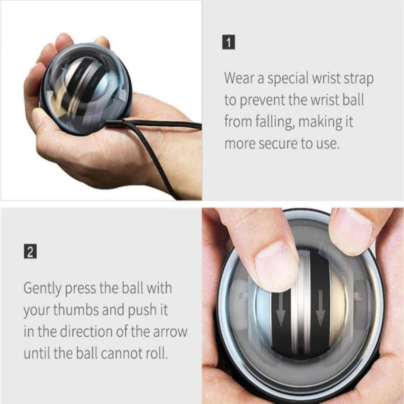 LED Wrist Power Hand Ball