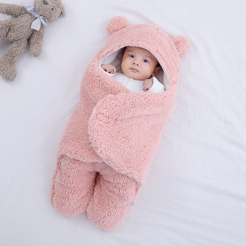 🎉 Christmas sale - Baby Swaddle Blanket Bear Pram Suit