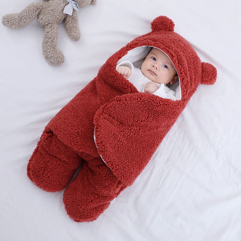 🎉 Christmas sale - Baby Swaddle Blanket Bear Pram Suit