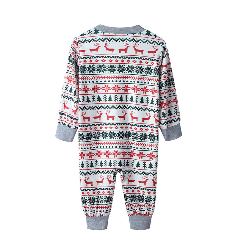 「🔥Holiday Sale - 30% Off」Christmas Tree and Reindeer Patterned Family Matching Pajamas Sets