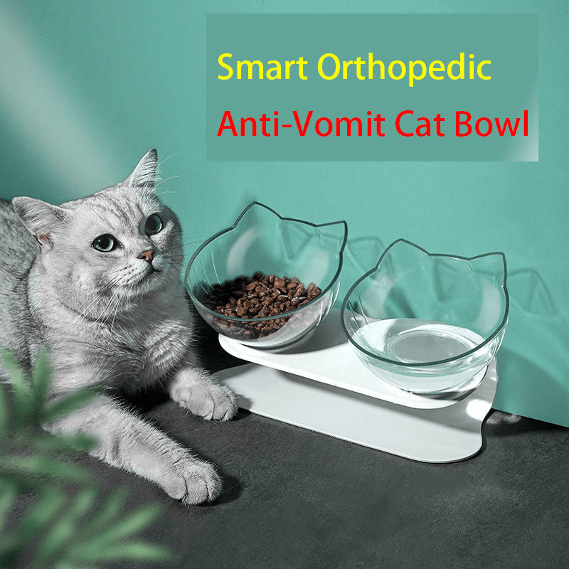 Smart Orthopedic Anti-Vomit Cat Bowl( Suitable for cats and dogs )🐱Pet Holiday Sale - 50% Off