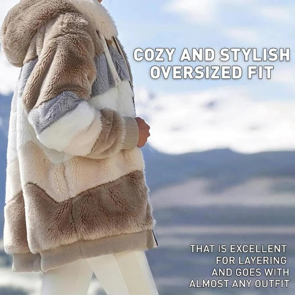 🎄Christmas Promotion 50% Off - LZYoehin™Lamb Wool Padded Coat(Buy ２ free shipping)