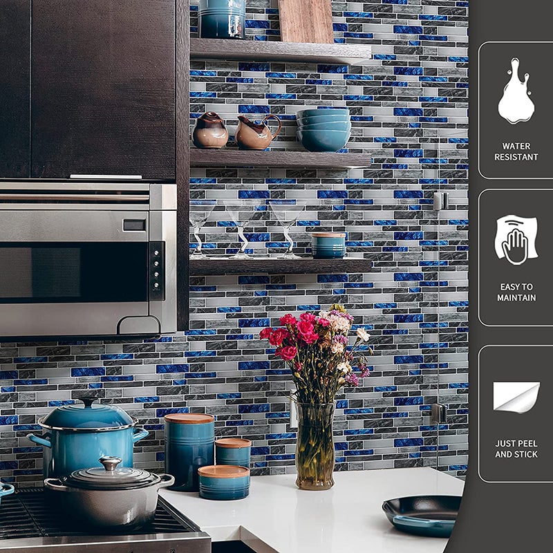 🎉2024 New Year Promotion 30% Off - LZYoehin™10 Pcs 3D Peel and Stick Wall Tiles(12x12 inches)