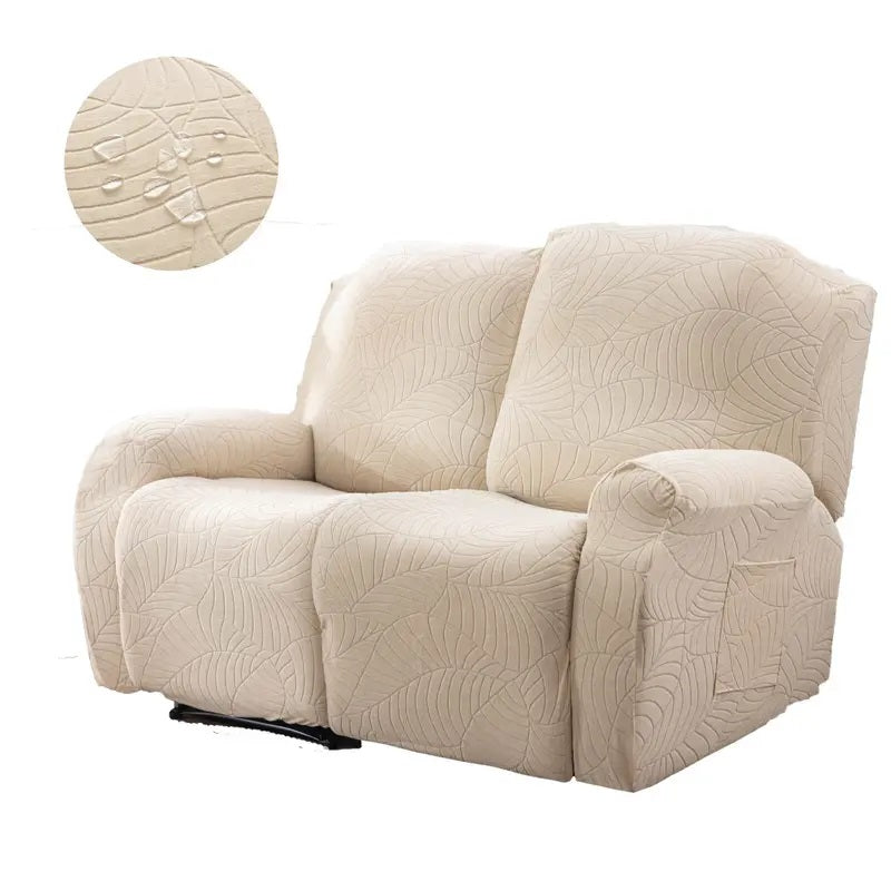 Recliner Sofa Cover Leaves For 1/2/3 Seats