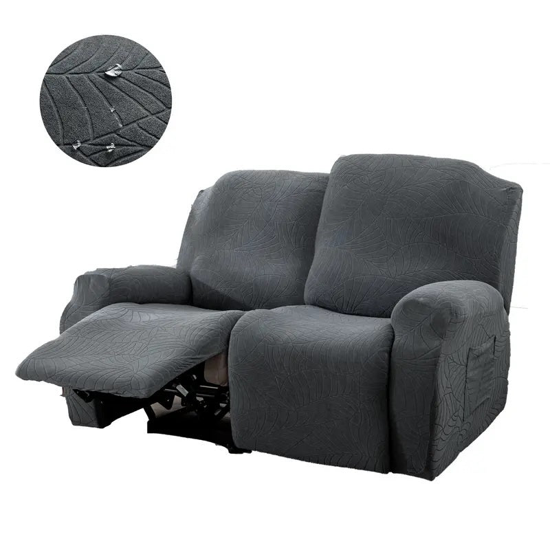 Recliner Sofa Cover Leaves For 1/2/3 Seats