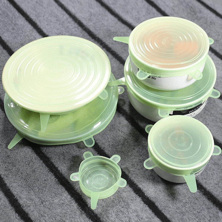 Stretchable Food Silicone Lid£¨6 Pcs£©