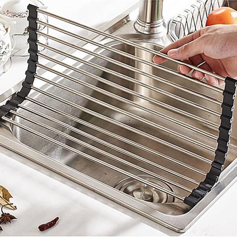 Multipurpose Roll Up Dish Drying Rack