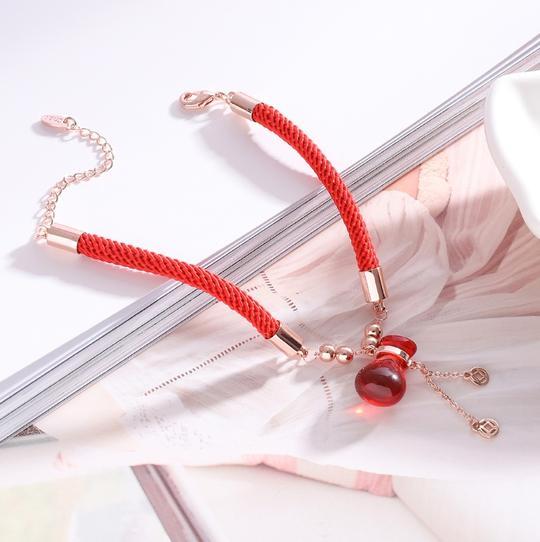 Lucky Red Money Bag Bracelet