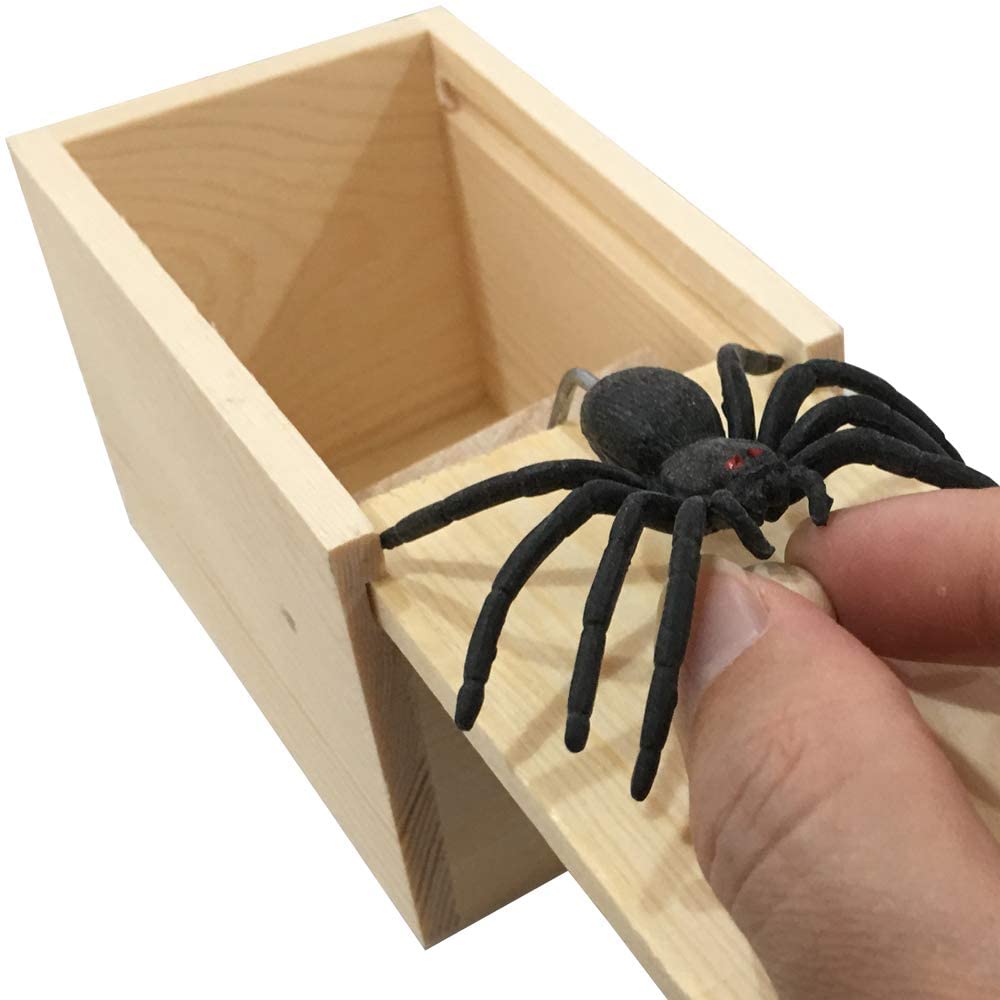 🎄Early Christmas Promotion 50% Off🎄🎅Spoof Surprising Box Spider Trick Toys