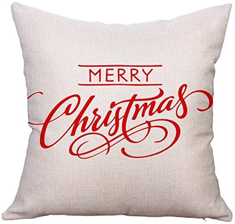 Christmas Pillow Cushion Covers