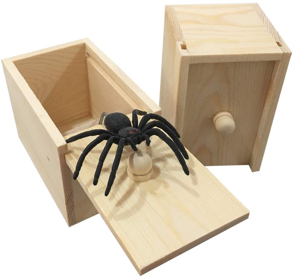 🎄Early Christmas Promotion 50% Off🎄🎅Spoof Surprising Box Spider Trick Toys