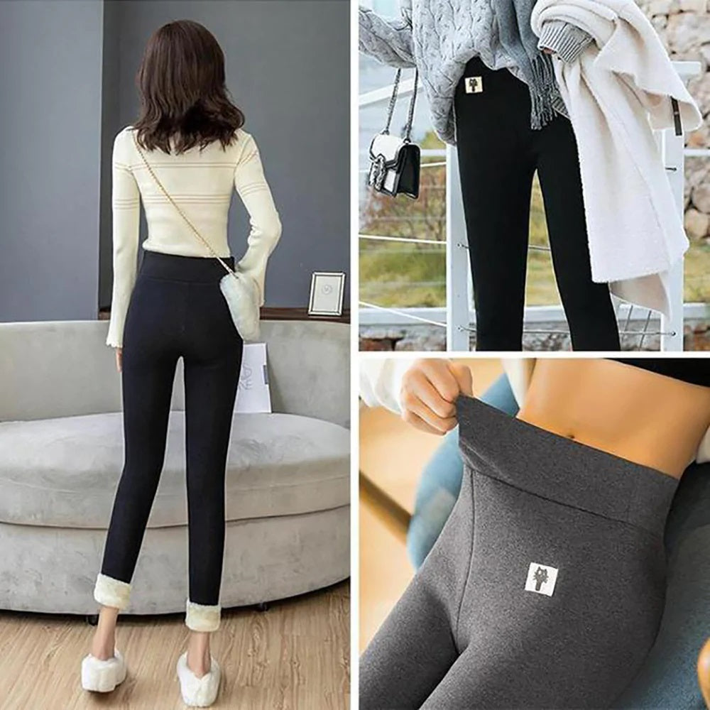 🎄Christmas Promotion 30% Off - LZYoehin™Women High Waist Leggings Warm Pants