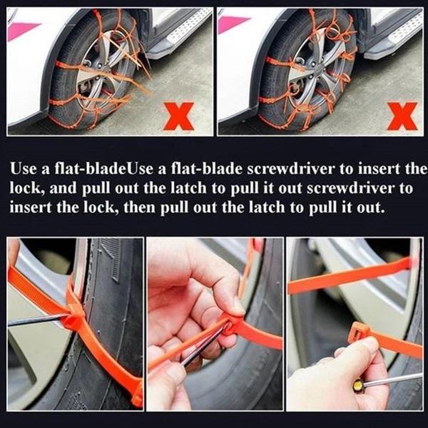 HOT SALE - Anti-skid cable ties for new portable vehicles (BUY 8 GET 40% OFF)