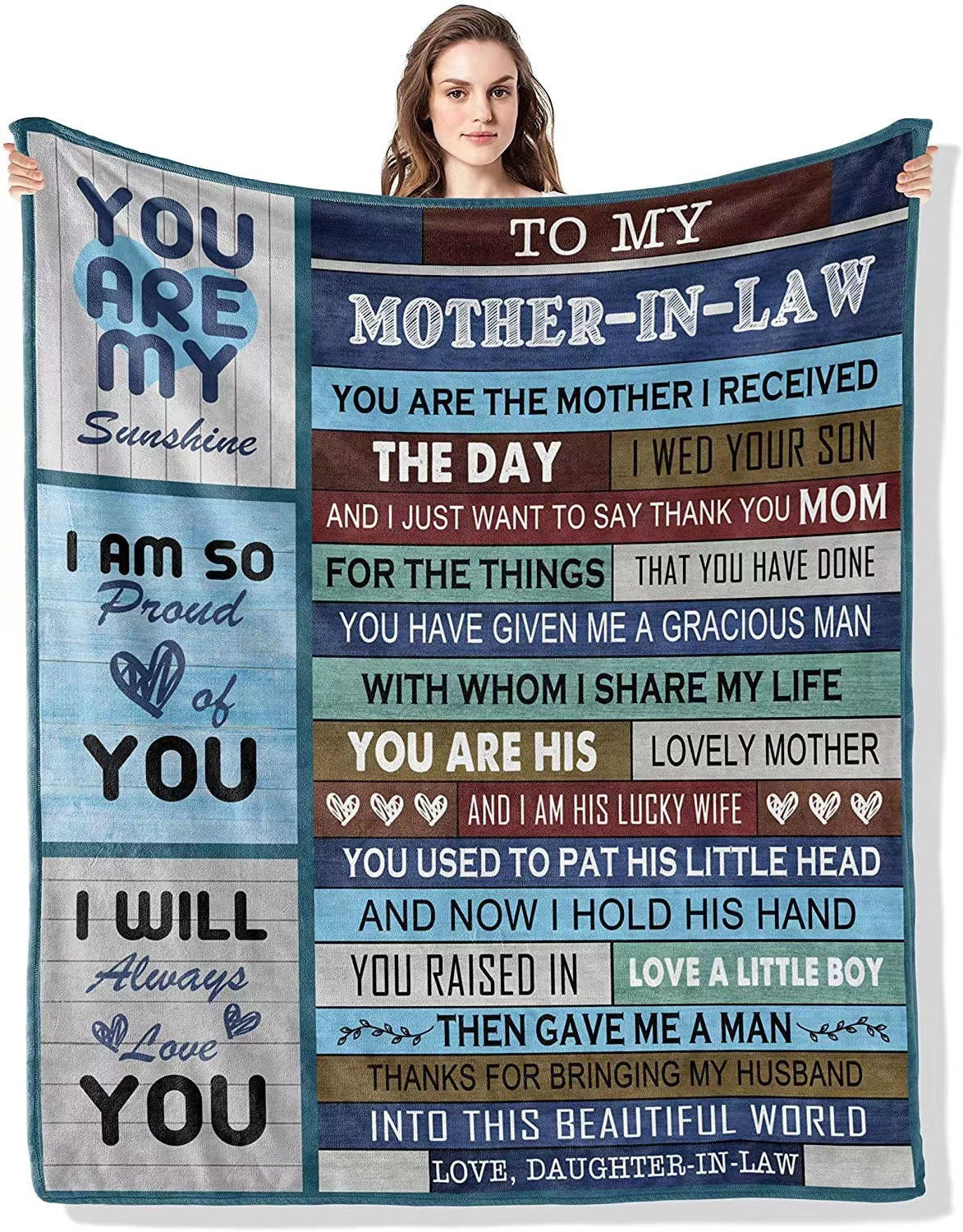 👵Mother's Day Sale 30% OFF- LZYoehin™Mother's Day Gift Blanket