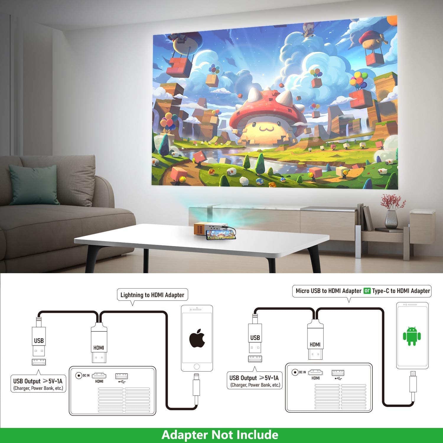 🎄50% Off🎄Early Christmas Promotion🎅Home Mini Palm Projector