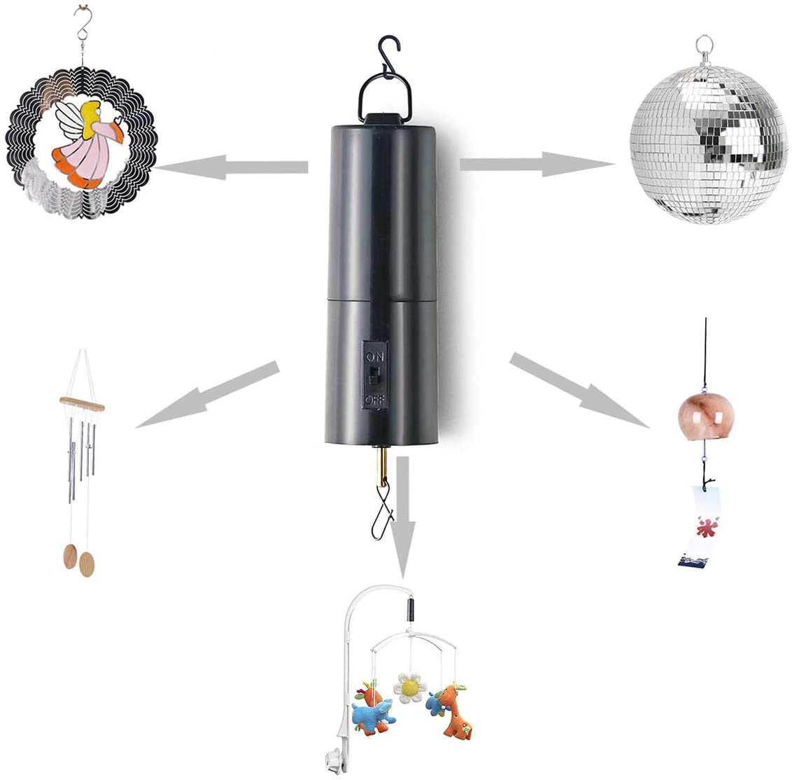 Wind Chime Rotating Motor