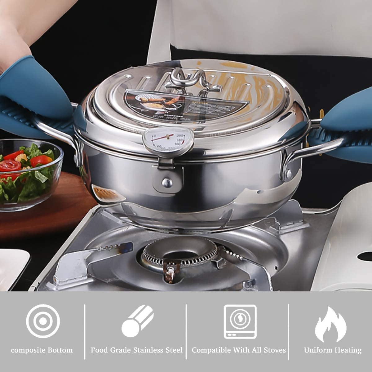 Temperature Control Fryer(🥳Summer Hot Sale-50% Off & Buy Two Free Shipping)