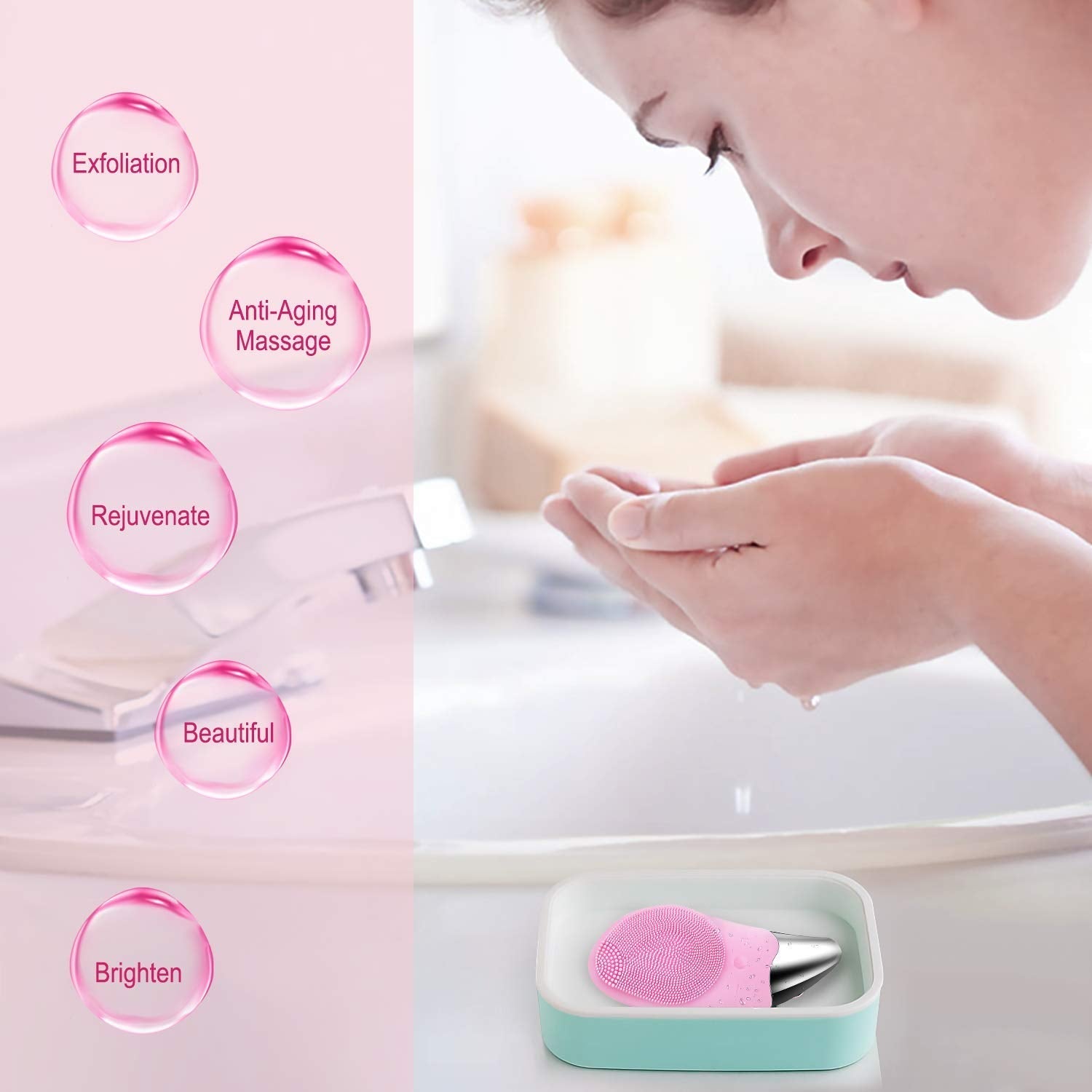 Facial Electric Cleansing Brush