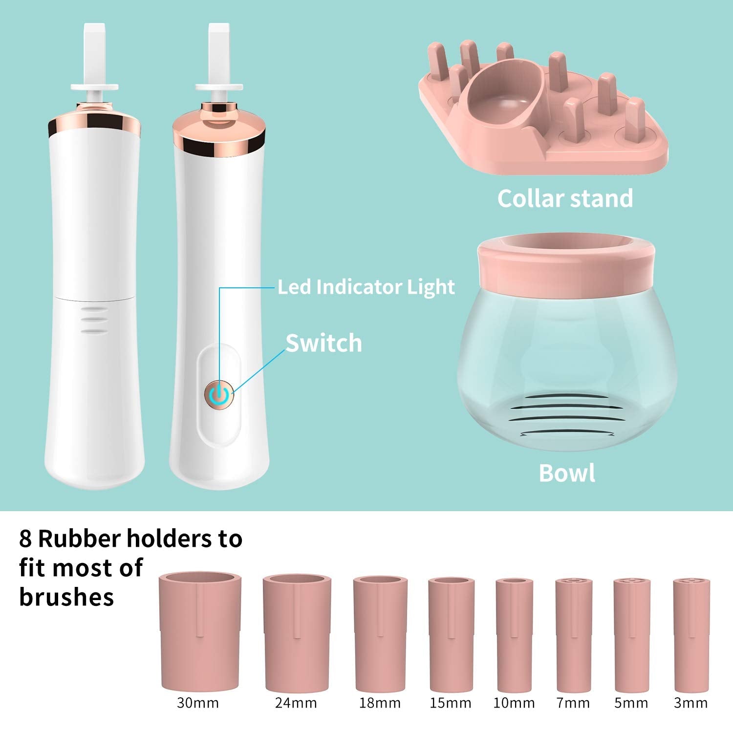 Makeup Brush Cleaner and Dryer Machine