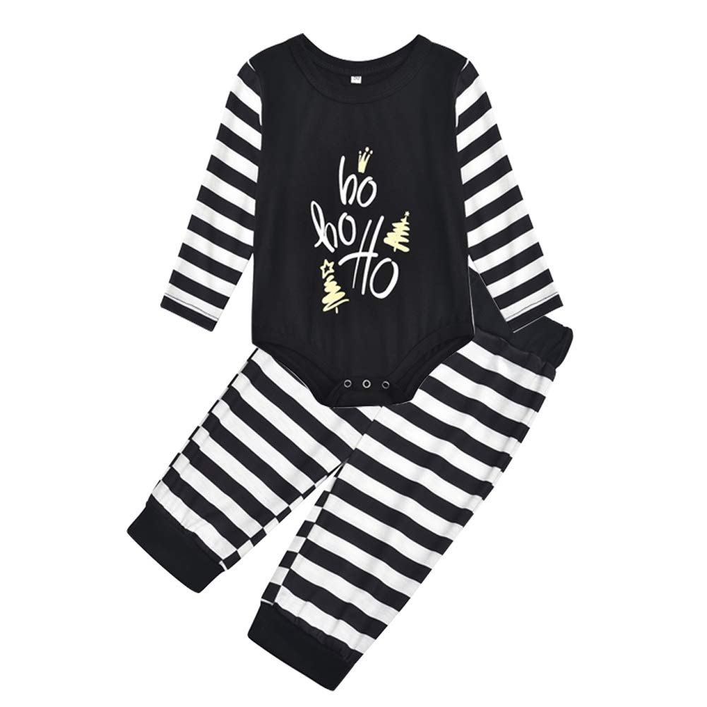 「🎄Xmas Sale - 40% Off」Family Matching Letter Graphic Family Look Pajama Set