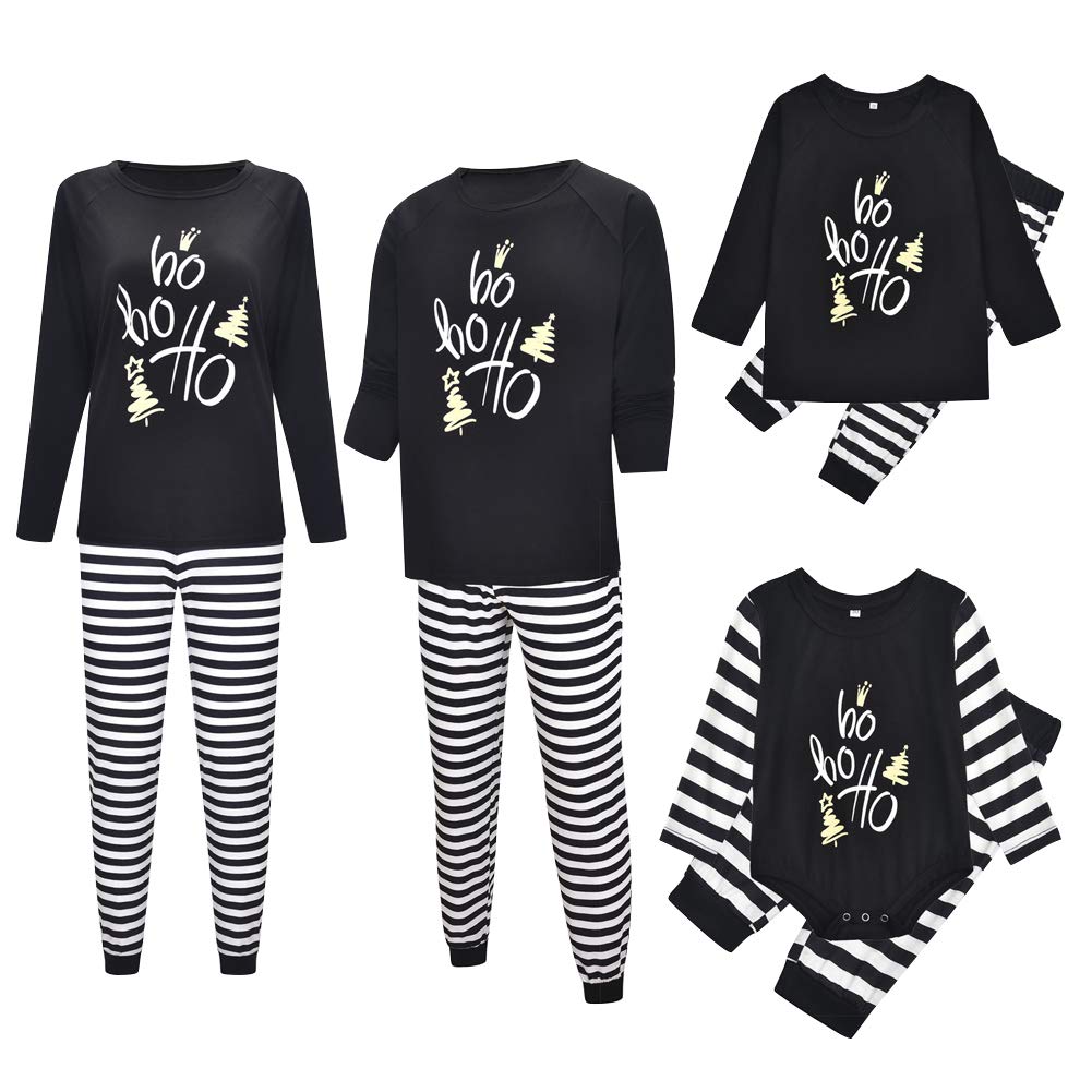 「🎄Xmas Sale - 40% Off」Family Matching Letter Graphic Family Look Pajama Set